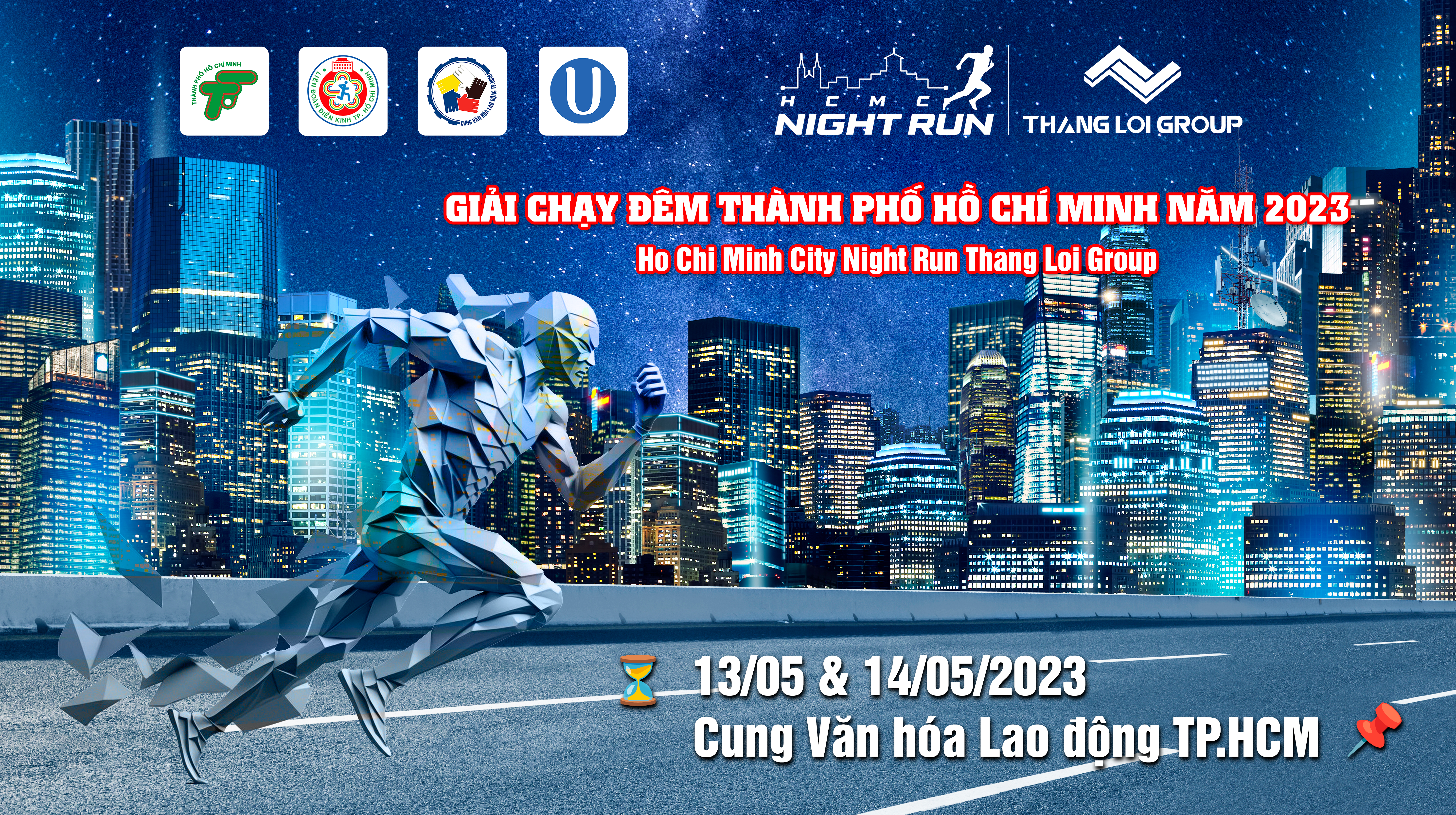 Sự trở lại của giải chạy Ho Chi Minh City Night Run – Thang Loi Group 2023